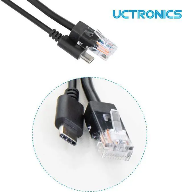 Alt view image 4 of 6 - UCTRONICS PoE Splitter USB-C 5V - Active PoE to USB-C Adapter, IEEE 802.3af Compliant for Raspberry Pi 4, Google WiFi, Security Cameras, and More