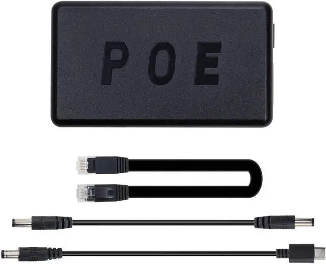 Main image of UCTRONICS PoE Splitter 5V 4A for Raspberry Pi 4 and Jetson Nano, Active PoE+ to Barrel Jack or PoE to USB-C PoE Adapter, IEEE 802.3at/af Compliant