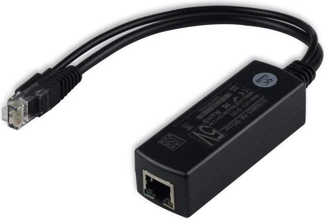 Alt view image 7 of 7 - UCTRONICS IEEE 802.3af Micro USB Active PoE Splitter Power Over Ethernet 48V to 5V 2.4A for Tablets, Dropcam or Raspberry Pi 2/3B+ (48V to 5V 2.4A)