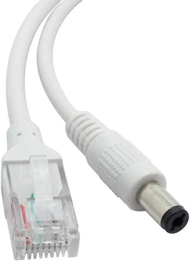 Alt view image 4 of 7 - ANVISION 2-Pack Active 48V to 12V Waterproof PoE Splitter Adapter, IEEE 802.3af Compliant 10/100Mbps, for IP Camera AP Voip Phone and More, White