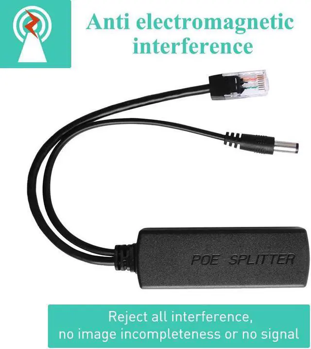 Alt view image 3 of 7 - GeeekPi Gigabit PoE Splitter, 48V to 12V Ethernet Adapter,IEEE 802.3af Compliant 10/100/1000Mbps PoE Splitter for IP Camera,Wireless Access Point and VoIP Phone