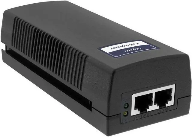 Main image of BV-Tech Gigabit Power Over Ethernet PoE+ Injector | 30W | Plug & Play | up to 325 Feet