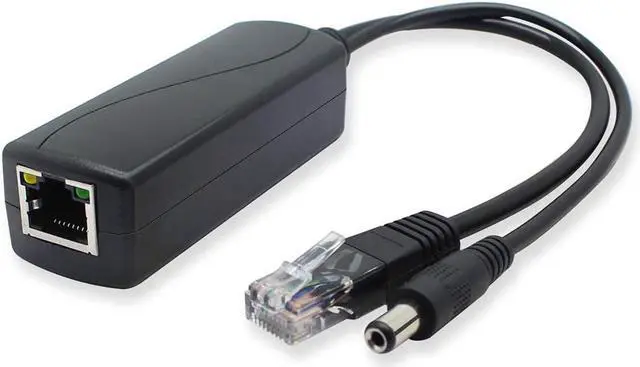 Main image of ANVISION Gigabit PoE Splitter, 48V to 12V 2A Ethernet Adapter, for Security Camera, AP, Voip and More, AV-PS12-G