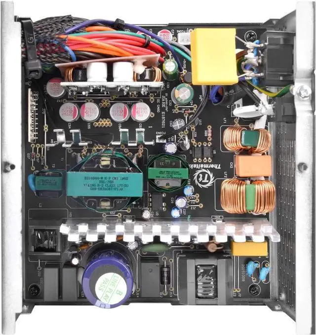 Alt view image 7 of 7 - Thermaltake Toughpower GX2 80+ Gold 600W SLI/Crossfire Ready Continuous Power ATX 12V V2.4/EPS V2.92 Non Modular Power Supply 5 Year Warranty PS-TPD-0600NNFAGU-2