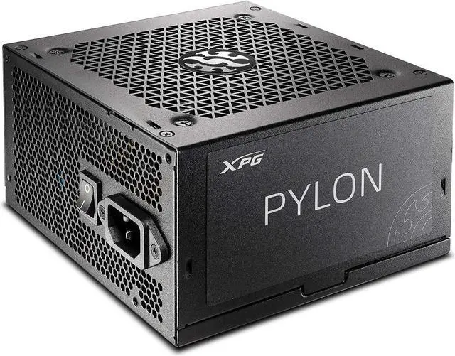 Main image of XPG Pylon 550W 80 Plus Bronze Certified 120mm Fluid Dynamic Bearing Fan Power Supply (PYLON550B-BKCUS)