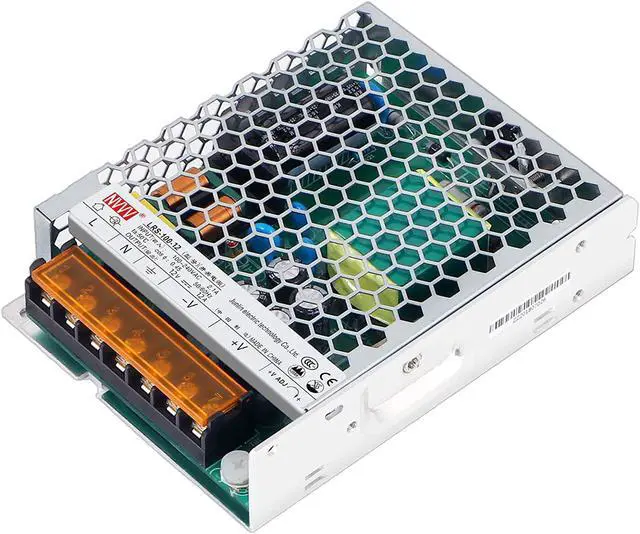 Main image of NVVV dc switching power supply LRS-100-12 ultra-thin ac 100-240V to DC12V 8.5A converter switch transformer for CCTV, Computer Project, 3D Printer, LED Strip Light, Router (12V 100W)