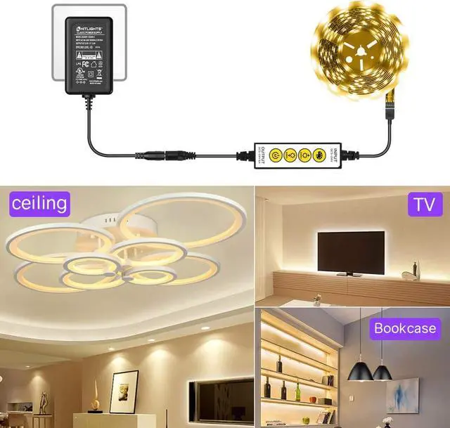 Alt view image 5 of 7 - Hitlights 110VAC to 12 VDC 2-Amp 24-watt LED Power Adapter Transformer