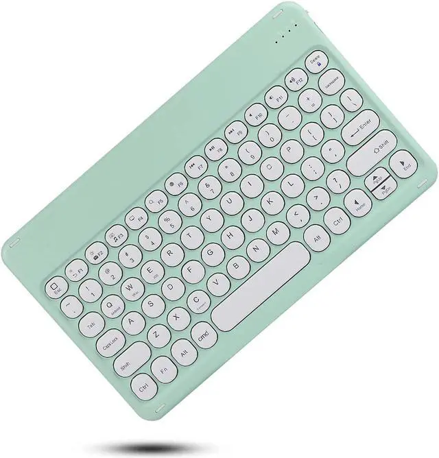 Alt view image 2 of 7 - with Mouse Keyboard Cover for Samsung Galaxy Tab S8 Ultra 14.6" 2022 Model SM-X900/SM-X906 Magnetic Detachable BT Keyboard Round Keycaps Slim Smart Wireless Keyboard (Galaxy Tab S8 Ultra, Mint)