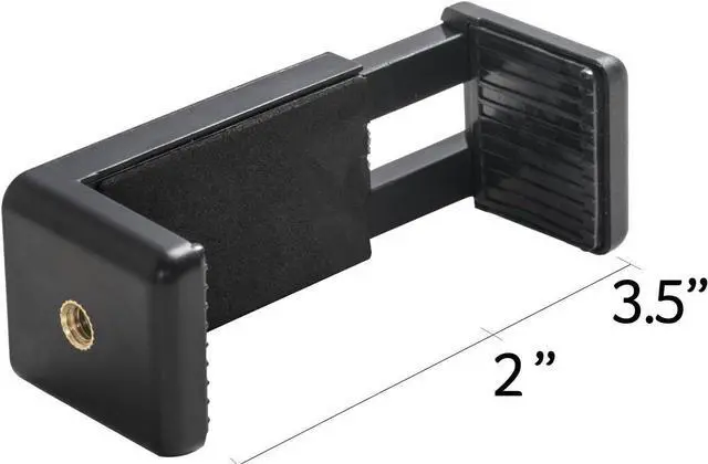 Alt view image 2 of 6 - Cell Phone Tripod Adapter, Universal Smartphone Holder Tripod Adapter for Smaller Smartphones As iPhone 6 5 5c 5S Samsung Galaxy S3 S4 Nexus 5 LG G3 (Standard Tripod Adapter)
