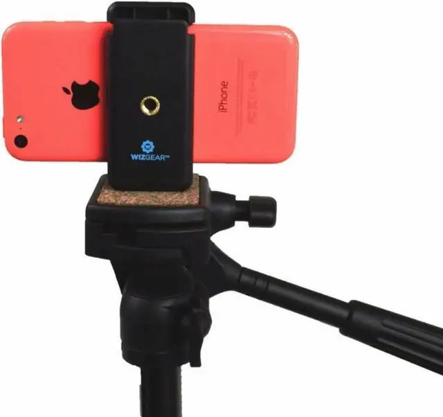 Alt view image 5 of 6 - Cell Phone Tripod Adapter, Universal Smartphone Holder Tripod Adapter for Smaller Smartphones As iPhone 6 5 5c 5S Samsung Galaxy S3 S4 Nexus 5 LG G3 (Standard Tripod Adapter)