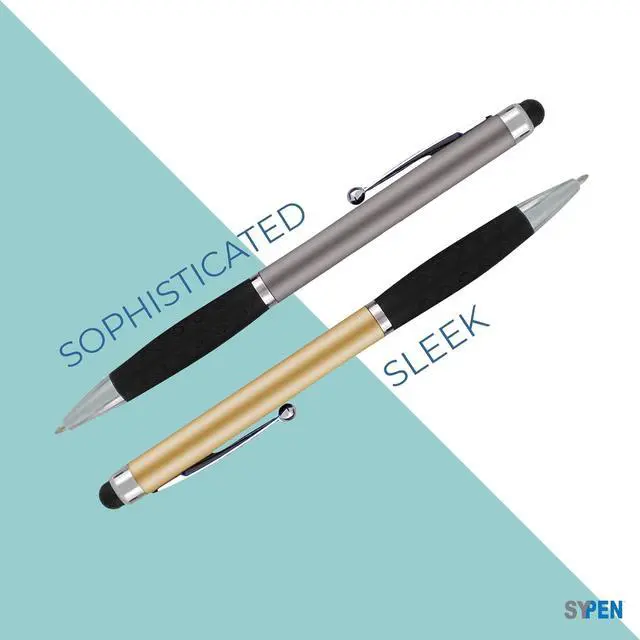 Alt view image 6 of 6 - Stylus Pens -2 in1 Capactive Touch Screen with Ballpoint Writing Pen Sensitive Stylus Tip For Your iPad iPhone Samsung Galaxy & All Smart Devices -Metallic Barrel - Assorted Colors Comfy Grips,36 Pack