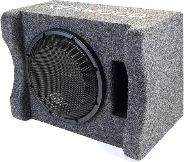 Alt view image 2 of 10 - Kenwood eXcelon P-XW1241S 12” Pre-loaded Subwoofer Enclosure