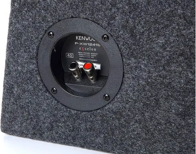 Alt view image 4 of 10 - Kenwood eXcelon P-XW1241S 12” Pre-loaded Subwoofer Enclosure