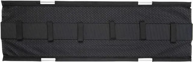 Alt view image 7 of 7 - Ergo Mesh Cable Manager, Ergonomic Cord Organizer for Height Adjustable Desks (Black)