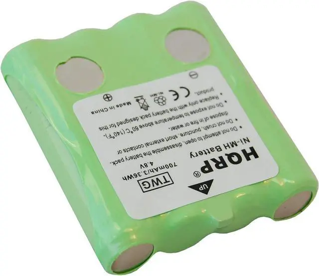 Alt view image 4 of 7 - HQRP 4-Pack Battery Compatible with Cobra FA-BP FABP FRS100 FRS104 FRS105 FRS110 FRS115 PR4500W PR4500 FRS130 FRS132 FRS220 FRS235 FRS250 FRS300 FRS80 FRS85 PR1050-WX PR135 PR945 Two-Way Radio