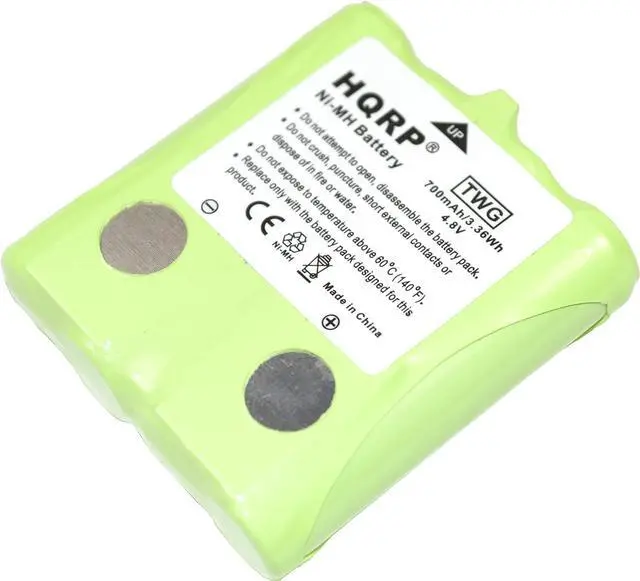 Alt view image 6 of 7 - HQRP 4-Pack Battery Compatible with Cobra FA-BP FABP FRS100 FRS104 FRS105 FRS110 FRS115 PR4500W PR4500 FRS130 FRS132 FRS220 FRS235 FRS250 FRS300 FRS80 FRS85 PR1050-WX PR135 PR945 Two-Way Radio