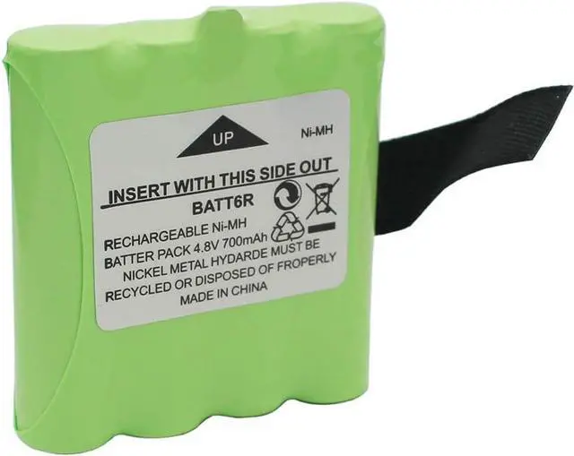 Alt view image 5 of 5 - Karier 5Pcs 700mAh Ni-MH BATT6R Battery Pack for Midland Two Way Radio LXT500VP3 LXT500 LXT560VP3 LXT560 LXT535VP3 LXT535 LXT326 LXT380 LXT490