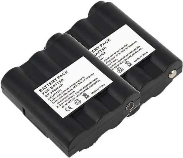 Alt view image 4 of 4 - 2-Pack Rechargeable Replacement Battery for Midland BATT5R / AVP7 / FRS-005 / LXT210 / GXT-300 / GXT-325 / GXT-550 / GXT-555 / GXT-700 / GXT-710 / GXT720 / GXT750 / GXT-775 / GXT-795 and More