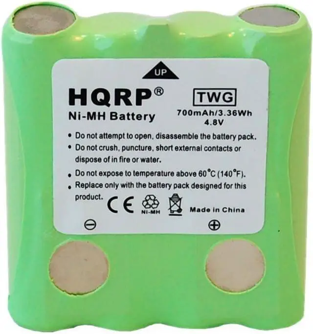 Alt view image 2 of 7 - HQRP 4-Pack Battery Compatible with Cobra FA-BP FABP FRS100 FRS104 FRS105 FRS110 FRS115 PR4500W PR4500 FRS130 FRS132 FRS220 FRS235 FRS250 FRS300 FRS80 FRS85 PR1050-WX PR135 PR945 Two-Way Radio