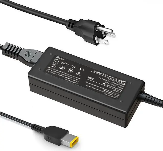 Main image of 45W Charger Compatible with Lenovo ideapad G51-35 G50-45 G50-80 G70-80 Yoga 730-13IKB ThinkPad 11e Chromebook 11e T470 X240 E570 T460 Yoga 11e T450s Yoga 11e Chromebook T570 Adapter