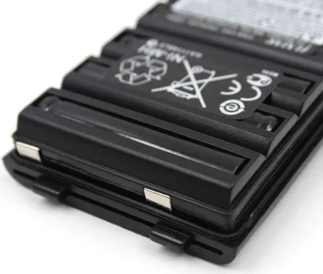 Alt view image 6 of 6 - elxjar (2-Pack) 7.2V 1800mAh Ni-MH Battery Pack Compatible with Yaesu Vertex FNB-V94 FNB-83 FT-60R FNB-V57 FNB-64 VX-410 VX-420 VX-420A VX-150 VX-160 VX-170 VX-180 FT-270 Two Way Radio