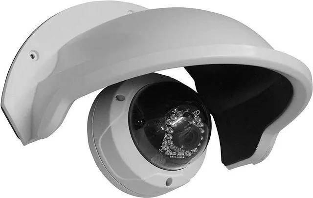 Alt view image 3 of 4 - SDS DS-1250ZJ Universal Sun Rain Shade Camera Cover Shield Cover Shield for Nest/Ring/Arlo/Dome/Bullet Outdoor Camera (1 Pack, White)