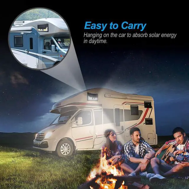 Alt view image 5 of 7 - Upgrade with Magnet 3Pack Solar Motion Sensor Lights, Ultra Bright Outdoor Lights, 270 ° Wide Angle Waterproof Safety Lights, sunblast Atomic Beam, Suitable for Courtyards, Garages, Decks