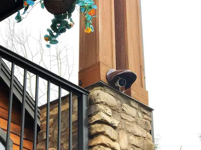 Alt view image 7 of 7 - Universal Sun Rain Shade Camera Cover Shield for Nest/Ring/Arlo/Dome/Bullet Outdoor Camera - BLACK (1)