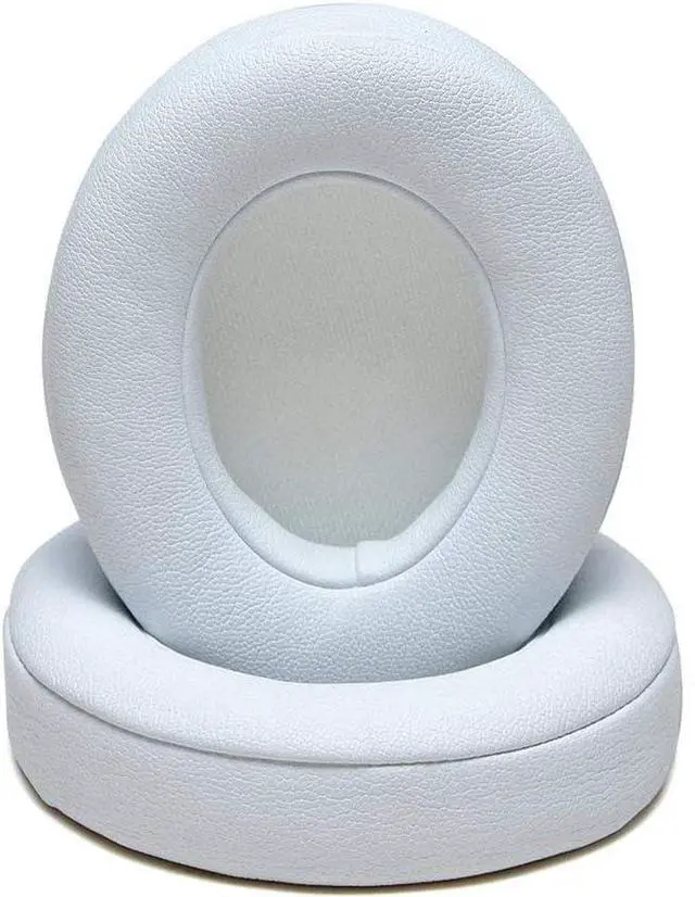 Alt view image 4 of 5 - Replacement Ear Pads Cushions Earpads Cover Compatible with Beats Studio 2 and Studio 3 Over Ear Headphones 1 Pair (White)
