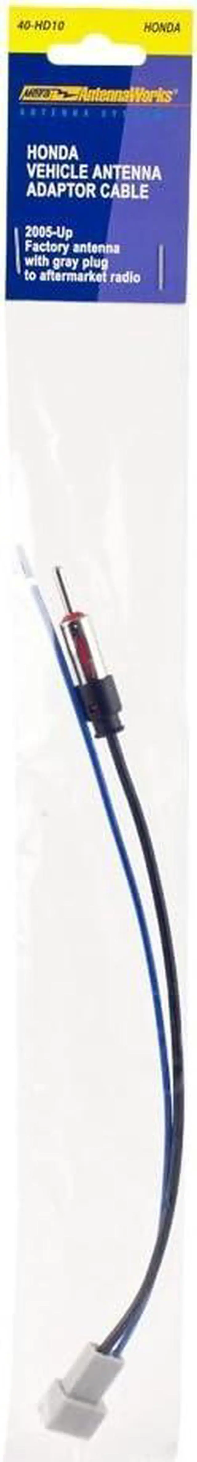 Alt view image 4 of 7 - 07-08 Honda Fit Radio Install Kit & Scosche HA10B Compatible with Select 2006-14 Honda Vehicles Wire Harness for Aftermarket Stereo Installation with Color Coded Wires