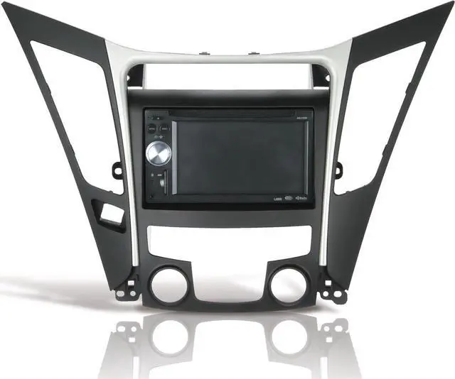 Alt view image 2 of 7 - HY1625B Dash Kit for 2011-2013 Hyundai Sonata + Metra Electronics Radio Wiring Harness for 04-Up Kia/06-Up Hyundai