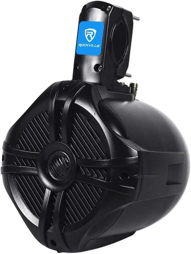 Alt view image 3 of 7 - RWB65B 500W 6.5" Marine Wakeboard Tower Speakers, 4 Ohm, Waterproof, Durable Mounting, High-Fidelity Sound, Perfect for Boats, Jeeps, ATVs