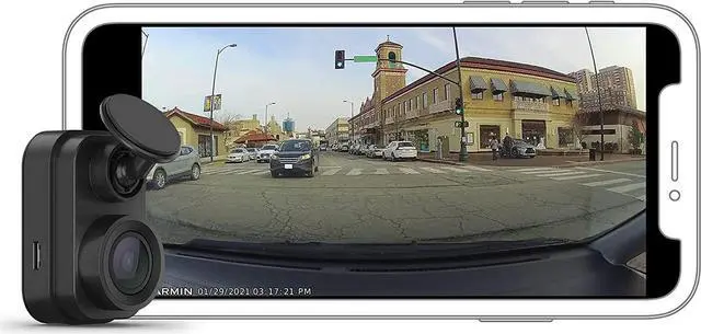 Main image of 010-02504-00 Dash Cam Mini 2, Tiny Size, 1080p and 140-degree FOV, Monitor Your Vehicle While Away w/ New Connected Features, Voice Control, Black