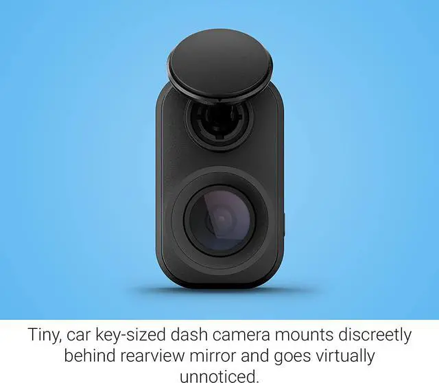 Alt view image 5 of 5 - 010-02504-00 Dash Cam Mini 2, Tiny Size, 1080p and 140-degree FOV, Monitor Your Vehicle While Away w/ New Connected Features, Voice Control, Black