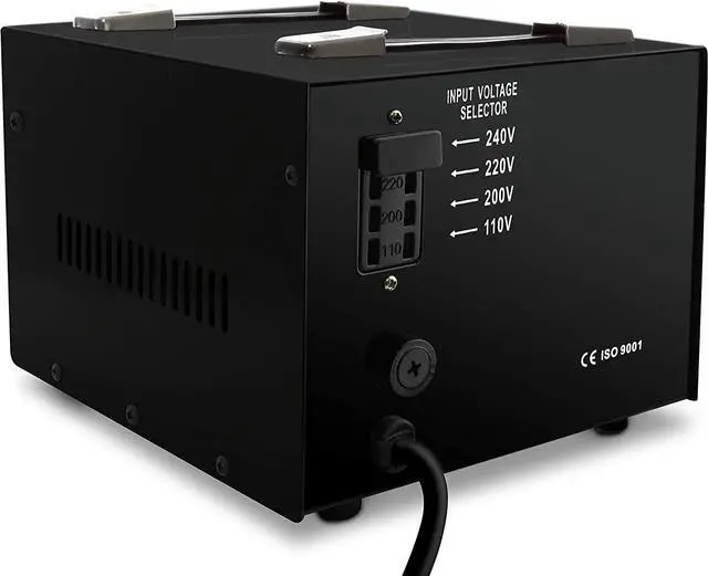 Alt view image 2 of 7 - 5000 Watt Voltage Converter Transformer - Heavy Duty Step Up/Down AC 110V/120V/220V/240V Power Converter - Circuit Breaker Protection  DC 5V USB Port - CE Certified [3-Year Warranty]