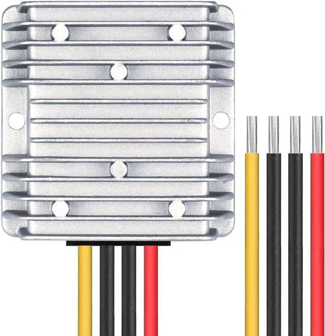 Alt view image 3 of 7 - DC 40V-90V to 12V Converter Voltage Regulator Reducer 48V 60V 72V Step Down to 12V 30A 360W Converter Waterproof Buck Transformer Power Supply for Golf Cart Club Car LED Light