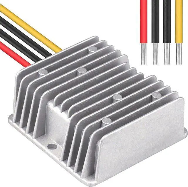 Alt view image 2 of 7 - DC 40V-90V to 12V Converter Voltage Regulator Reducer 48V 60V 72V Step Down to 12V 30A 360W Converter Waterproof Buck Transformer Power Supply for Golf Cart Club Car LED Light