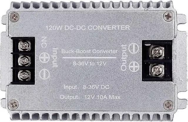 Main image of DC to DC High Efficiency Voltage Converter 8-36V to 12V 10A 120W Buck-Boost Converter DIY Power Supply Step-Down/Up Transformer