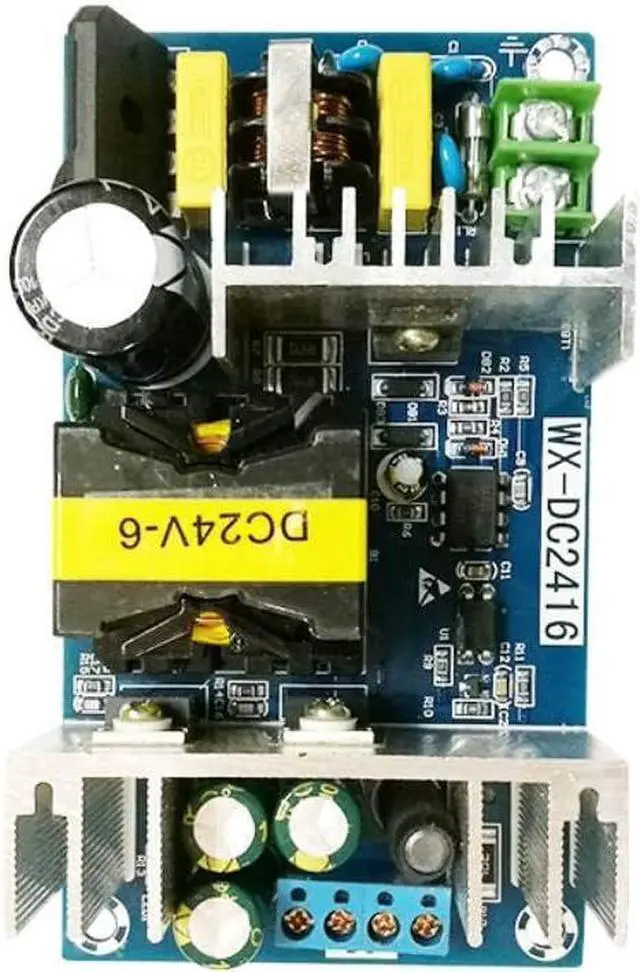 Alt view image 5 of 6 - AC-DC Buck Converter AC 100-240V to DC 24V 6A Step-Down Converter Module 150W Isolation Switching Power Supply Module SMPS Power Converter (24V 6A 150W)