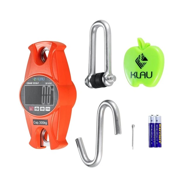 Alt view image 4 of 7 - SF-918 Digital Crane Scale, 300 kg / 600 lb, Orange
