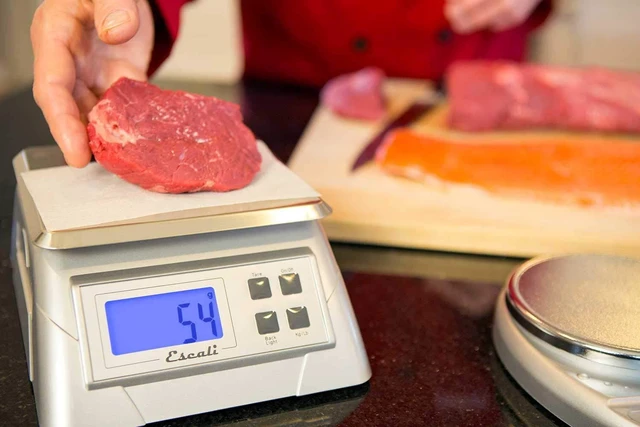 Alt view image 7 of 7 - Alimento 136DK Digital Kitchen Scale, Elite Food Measuring to The Gram with Removable Stainless Steel Platform and LCD Display, Baking and Cooking Made Simple