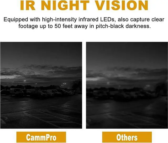 Alt view image 5 of 7 - CammPro I826 1440P HD Police Body Camera,64G Memory,Waterproof Body Worn Camera,Premium Portable Body Camera with Audio Recording Wearable,Night Vision,GPS for Law Enforcement