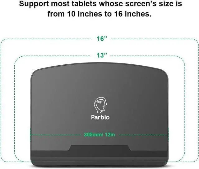 Alt view image 6 of 7 - PR 100 Drawing Tablet Stand Stable Adjustable for 10 to 16 Inches Digital Graphics Drawing Monitors Art Tablets Laptops Compatible with Laptop iPad Pro MacBook Wacom Cintiq 16