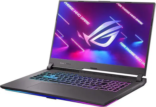 Alt view image 4 of 7 - ASUS Flagship ROG Strix G17 Gaming Laptop, AMD Octa-Core Ryzen 7 4800H, VR Ready GeForce RTX 3060 6GB, 32GB DDR4  512GB PCIe SSD, 17.3 FHD 144HZ IPS LED, RGB Backlit Keyboard, Wifi 6, HDMI, Win11