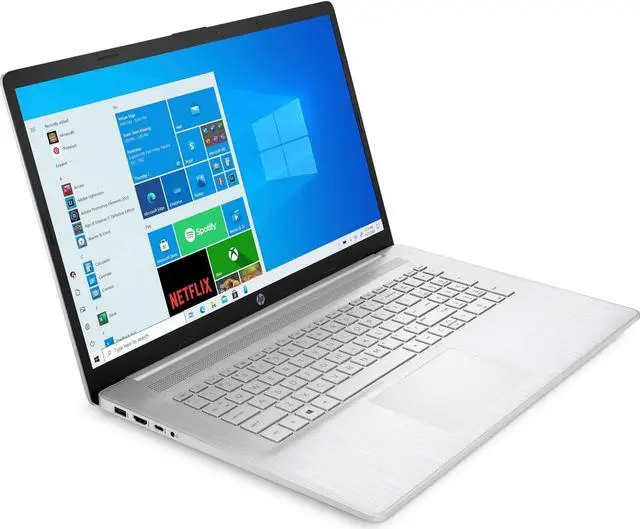 Alt view image 5 of 6 - HP 17-inch Home Business Laptop, 11th Intel Core i5-1135G7, Intel Iris Xe Graphics, 16GB DDR4  256GB PCIe SSD, 17.3" Full HD Anti-glare Screen, Web-cam & Dual Mics, HDMI,Webcam, Win10 Pro