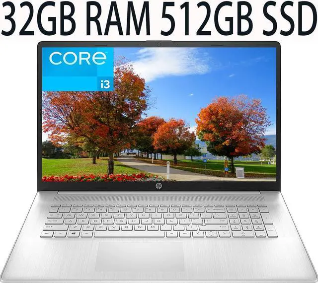 Main image of HP 15 Touchscreen Laptop, Intel Core i3 1115G4 2-Core, Intel UHD Graphics, 32GB DDR4  512GB PCIe SSD, 15.6-inch HD (1366 x 768) Touchscreen, WiFi, USB, Bluetooth, HDMI, Webcam, Windows 10