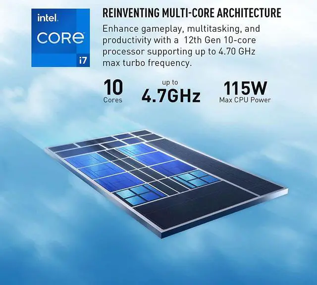 Alt view image 2 of 7 - MSI GF63 15 Gaming Laptop, 12th Gen Intel Core i7-12650H(Beats i9-11950H), RTX 4050 6GB Graphics, 32GB DDR4  1TB PCIe SSD, 15.6" FHD 144Hz Display, Backlight Keyboard, Bluetooth, Windows 11 Pro