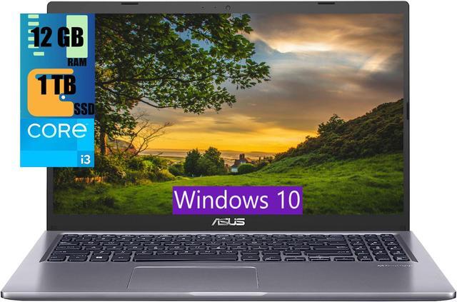 Main image of ASUS VivoBook 15 Laptop, 15.6" FHD (1920x1080) Display, Intel i3-1115G4 2 Cores Processor, Intel UHD Graphics, 12GB DDR4  1TB PCIe SSD, USB Type-C, HDMI, Wi-Fi, Windows 10