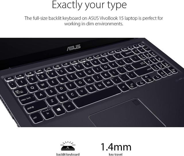 Alt view image 7 of 7 - ASUS VivoBook 15 Laptop, 15.6" FHD (1920x1080) Display, Intel i3-1115G4 2 Cores Processor, Intel UHD Graphics, 8GB DDR4  1TB PCIe SSD, USB Type-C, HDMI, Wi-Fi, Windows 11