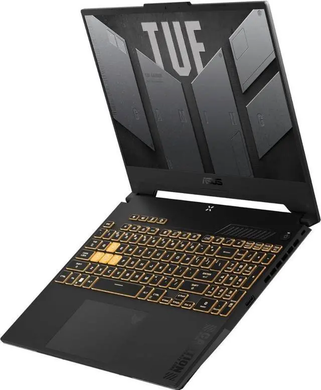Alt view image 6 of 7 - ASUS TUF F15 Gaming Laptop, 15.6'' FHD 144Hz Display, Intel Core i7-12700H 14 Cores Processor, NVIDIA GeForce RTX 4070 8GB GDDR6, 32GB DDR4  2TB PCIe SSD, Backlit Keyboard, Windows 10 Pro